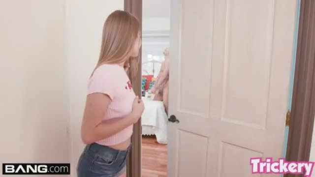 Teen Sister fucked by brother pretending to be sex doll