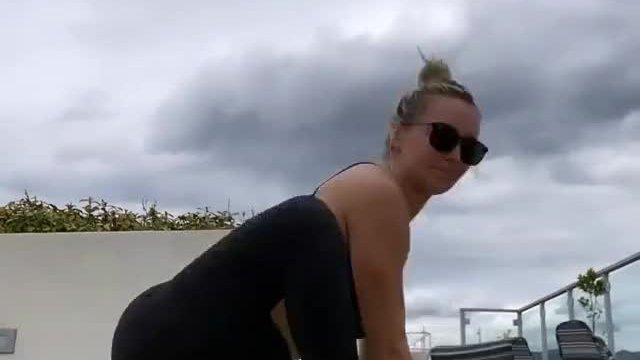 For those who missed the yoga nipslip
