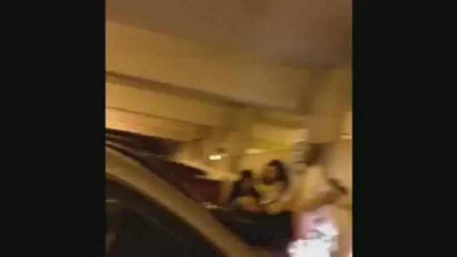 On The Hood of a Car with Audience After Rap Concert