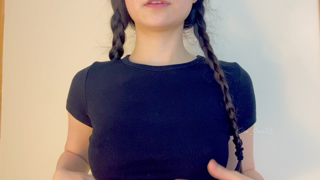 Grab my tits or my pigtails?