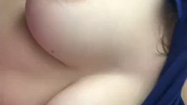My bf never touch my big tits, hopefully you like them ????
