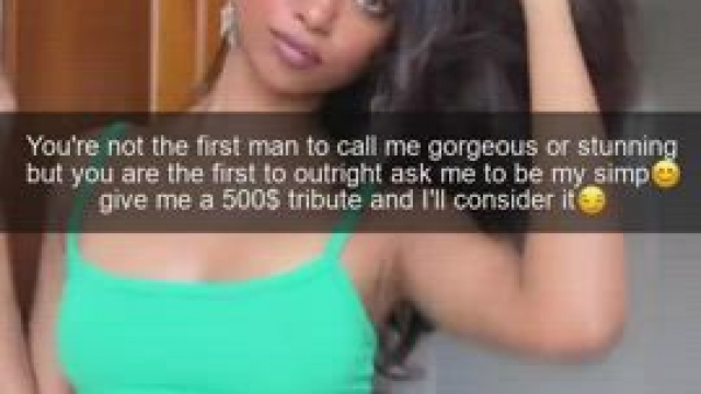 Would you send 500$ to be this girl's simp?