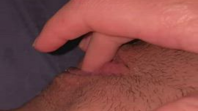 Wet pussy after hours of edging