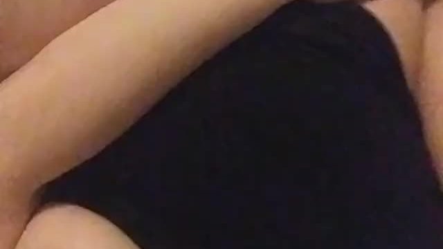 Playing with my pussy and tits