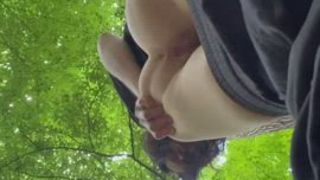 POV I want anal in the woods