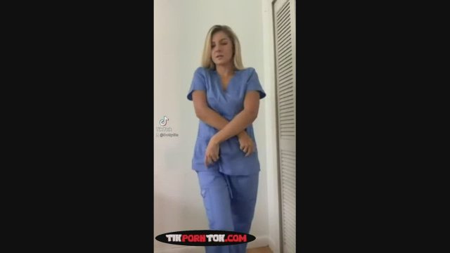 Russian nurse is naughty at work????????????