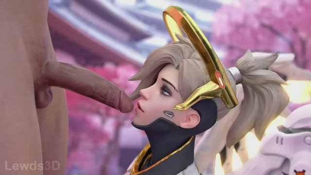 Mercy giving a blowjob (Extended) (Lewds3D)