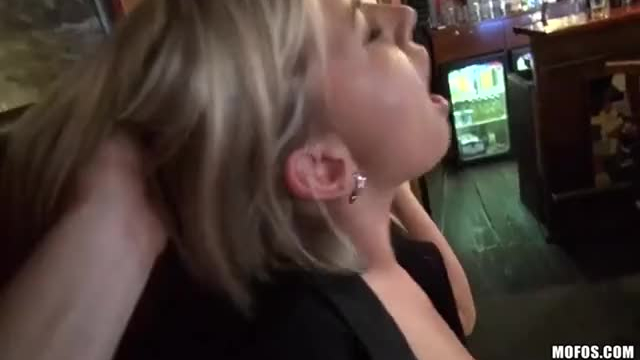 Elisha Cuthbert Lookalike Getting Fucked In A Restaurant