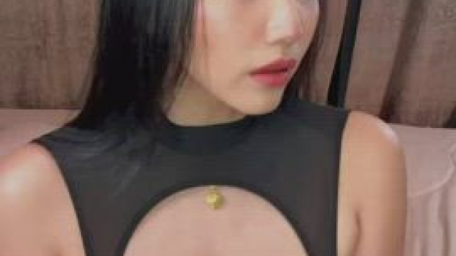 goofy big titty asian wants you to give them a good squeeze and a suck ;)
