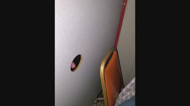 [/r/RealGloryholes] Wife gets surprise cumshot from Stranger