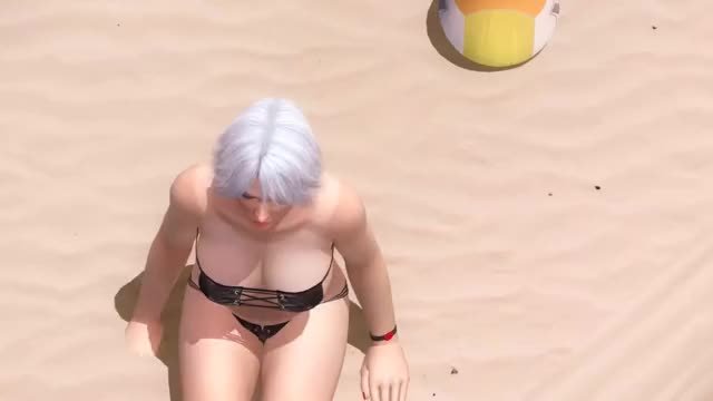 The Girls Enjoying The Beach (doahdm) [Dead or Alive]