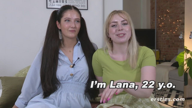 Lana's First time with a Girl - Lana &amp;amp; Line|Ersties