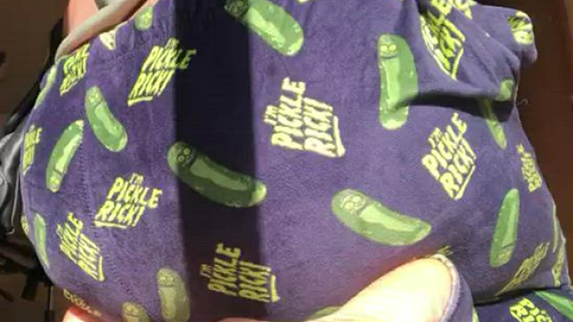 What about when the pickle rick pjs come off????????? @knowfacehazed