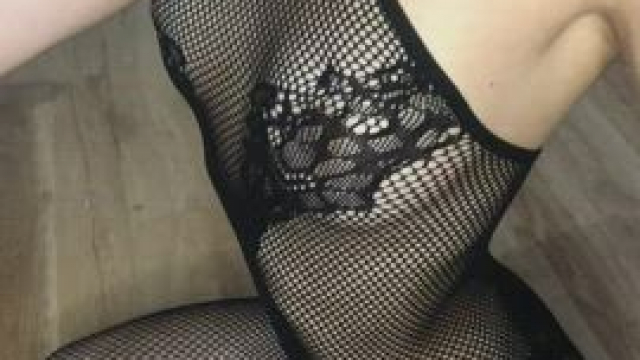 Would you fill up a tiny 18 year old in fishnets?