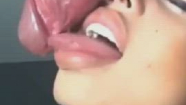 Only tongue contact