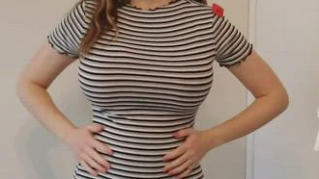 Imagine her already swollen tits becoming so heavy and milk-laden that when you 