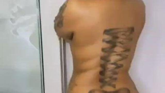 Big Ass Big Tits Dildo Tattoo Twerking Porn GIF by itachiuciha