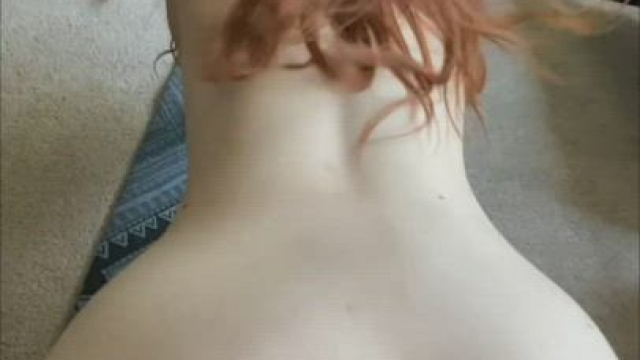 Would you let a redhead pawg like me work your cock like this? :)