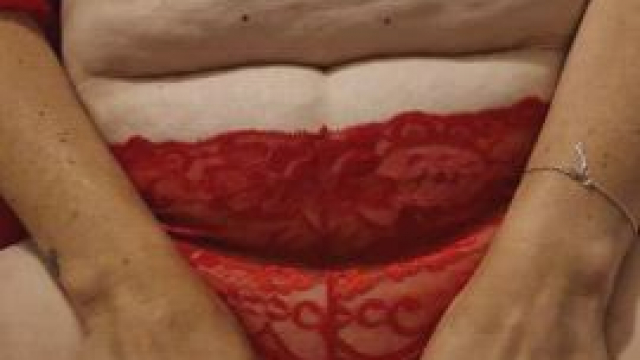 Would you fuck her in this crotchless pair?? ????