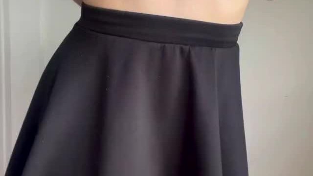 Who wants to see what’s under this skirt?