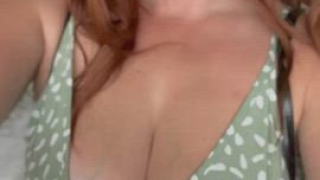 I tanned my mom boobs do you like them? ????