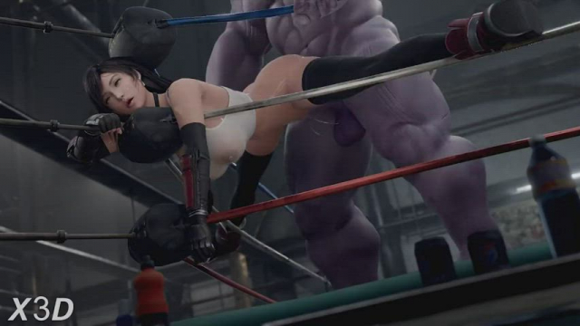 Tifa vs. Thanos (X3D)