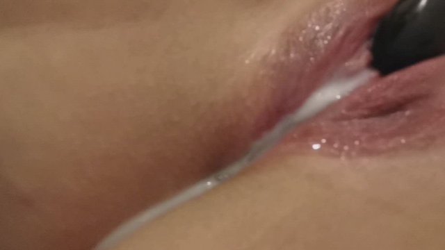 When it's not the first orgasm of the day (sound on). Lick me clean?