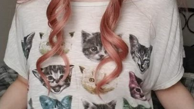 A tit drop in my favourite pussy shirt