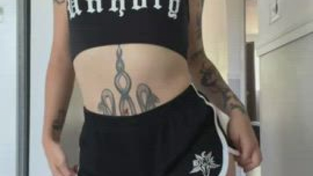 I wanna be the goth pawg you masturbate to