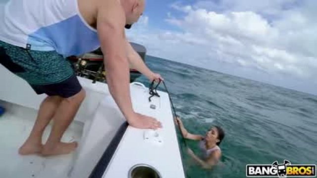 Vanessa Sky - Cuban Hottie Gets Rescued At Sea