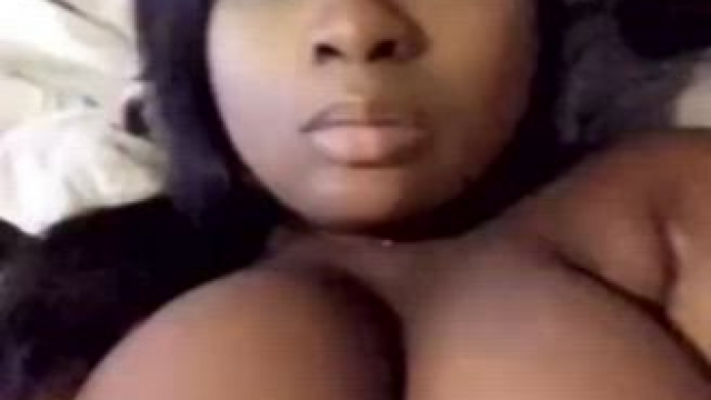 I never see any black girls post here.. SAY HEY if you’re into ebony boobs too! 