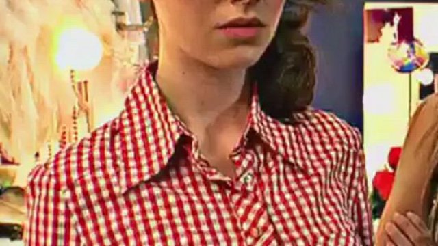 Alison Brie's Shirt Being Ripped Open Revealing Her Fantastic Heaving Cleav