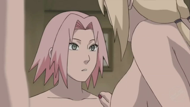 Sakura jealous of Tsunade's tits