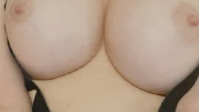 Would my bouncing tits make you cum fast?