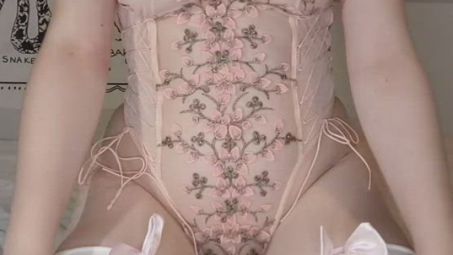 This lingerie makes me feel like a slutty lil princess