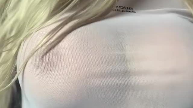 beautiful blonde with big tits, huh?
