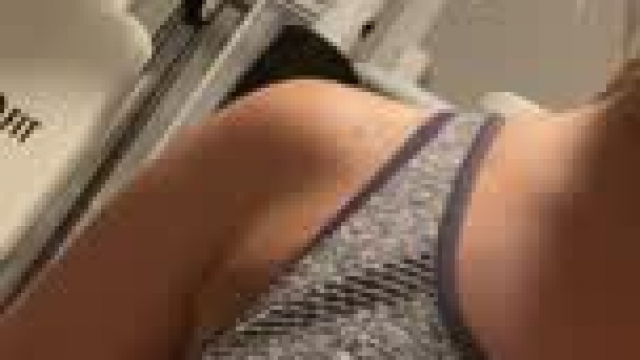 Would you suck my nipples at the gym? [Gif]