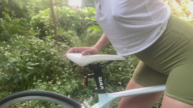 Maybe I can find a nice guy to ride in the side of the bike path too [GIF]