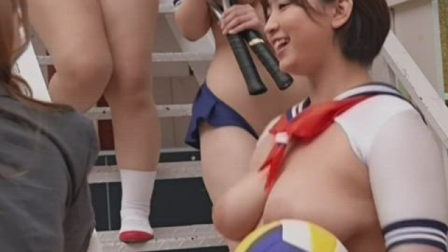 Thick Japanese Cosplay Girl Thighs