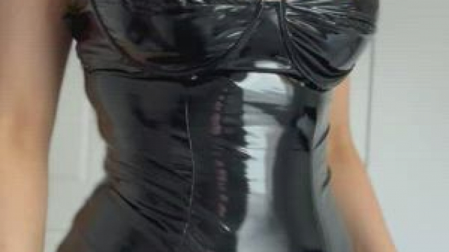 My boobs look great in PVC