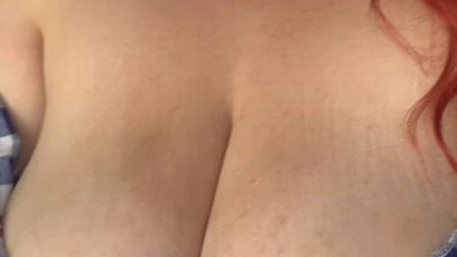 Whenever I am feeling a little sad pulling my tits out for you always makes my d