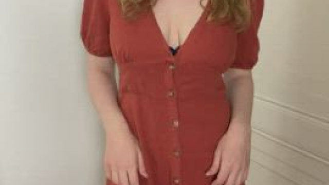 For the love of busty redheads in and out of summer dresses!