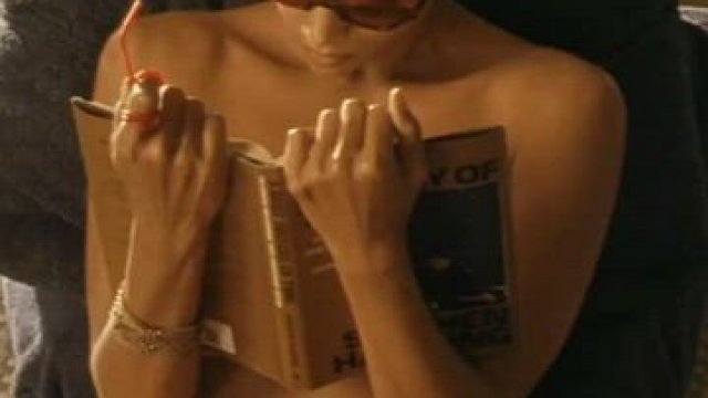Halle Berry revealing her gorgeous, natural tits in Swordfish (2001)