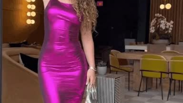 Purple Tight Dress ?????