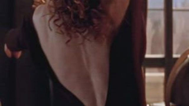 Connie Nielsen full frontal plot from The Devil's Advocate (Crop, Brightened and