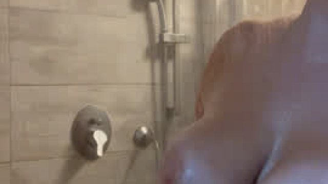 Wanna join curvy milf in her shower?