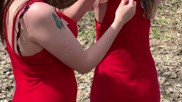 We almost got caught by two random hikers while making this gif ???? [F]