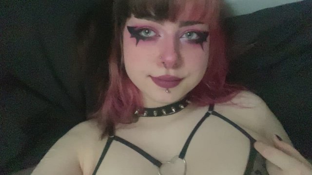 Would you use a little goth slut like me?