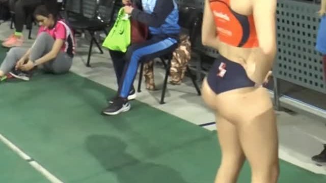 Curly Hair and Nice Booty