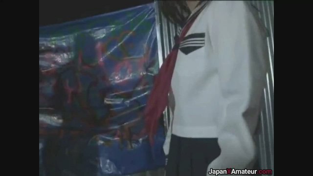 Petite Japanese Girl Sucking Multiple BBCs Outdoors In California